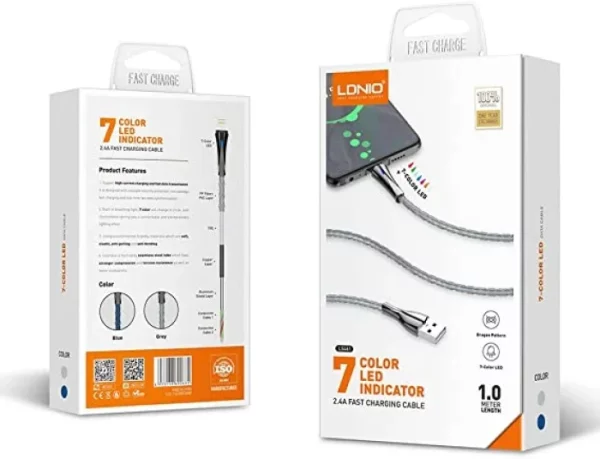 Features LDNIO LS461 Type-C Mobile Cable Fast Charging