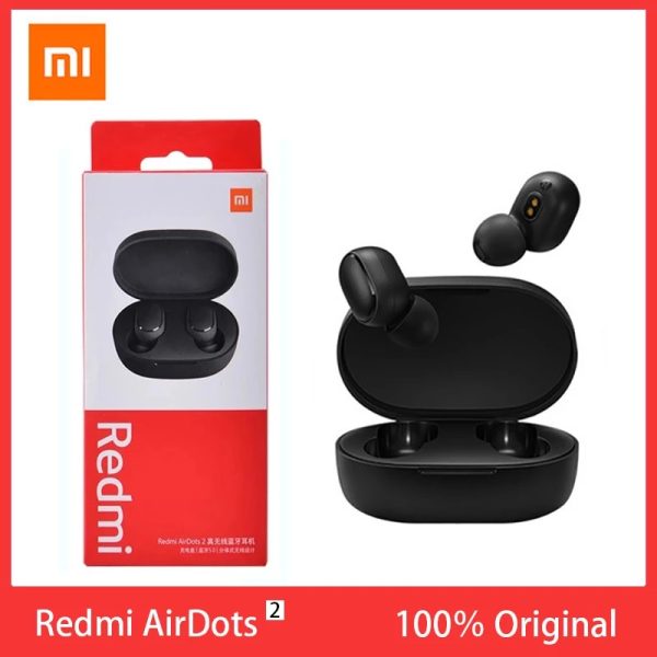 Xiaomi Redmi Airdots 2 TWS Wireless Earphone Bluetooth Headphones with Mic Redmi Airdots 2 Wireless earbuds - Image 5