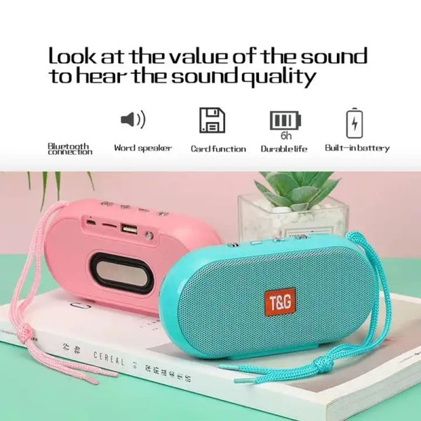 New Multifunctional Bluetooth Speaker TG179 Gift Outdoor Portable Card USB Speakers For Phones With TF FM Radio Subwoofer - Image 15